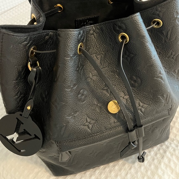LOUIS VUITTON Empreinte Montsouris NM Backpack Black DISCONTINUED - Picture 11 of 16